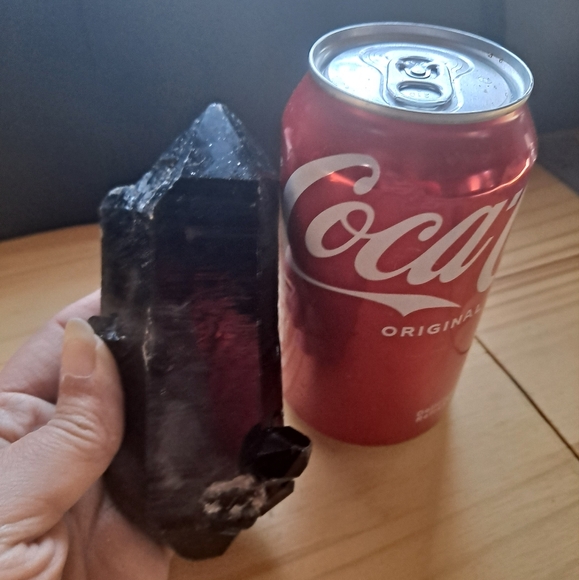 Double-terminated Smoky Quartz Crystal - Picture 5 of 7